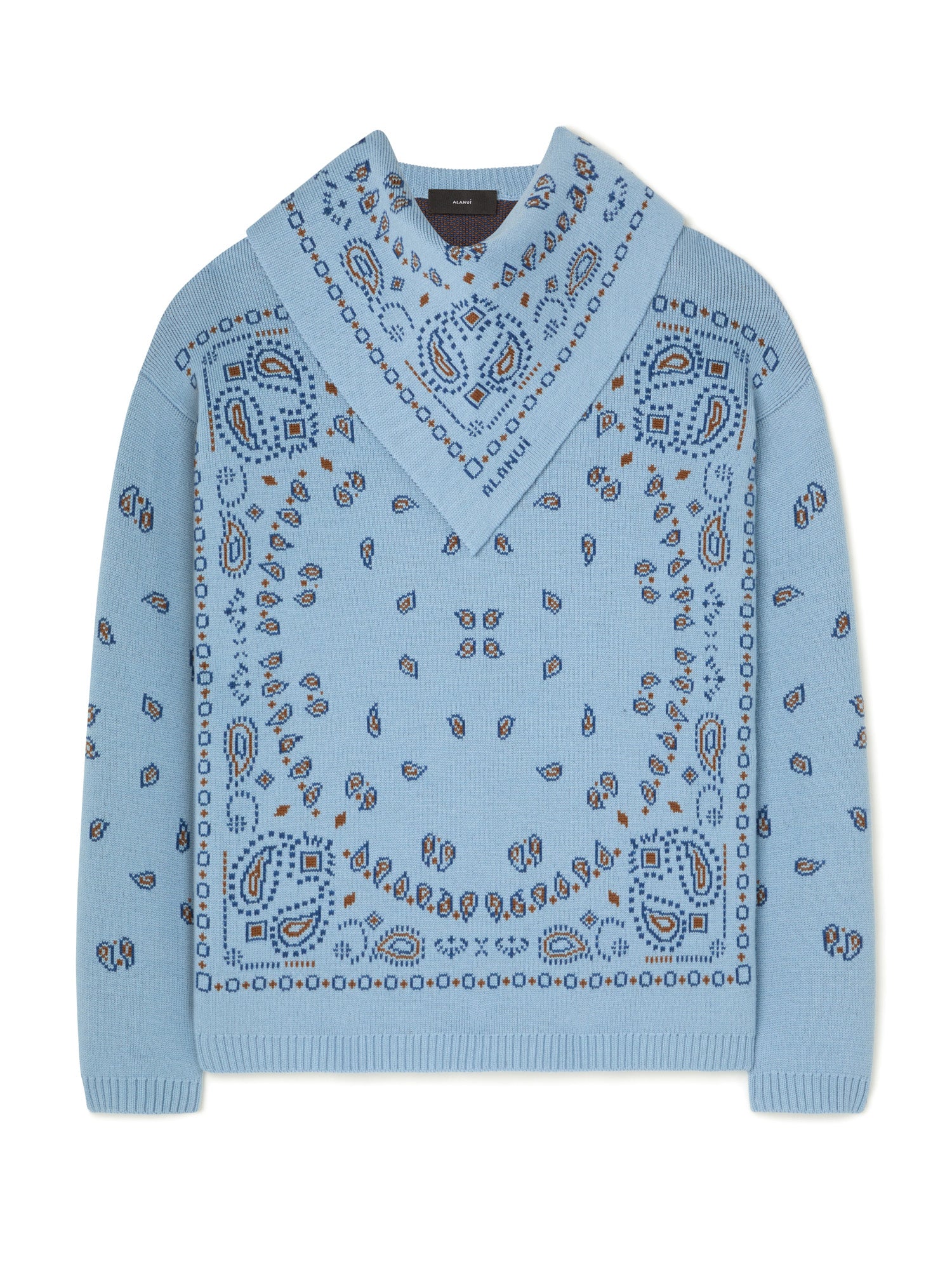 Bandana Jacquard Sweater