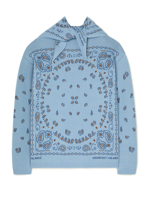 Bandana Jacquard Sweater
