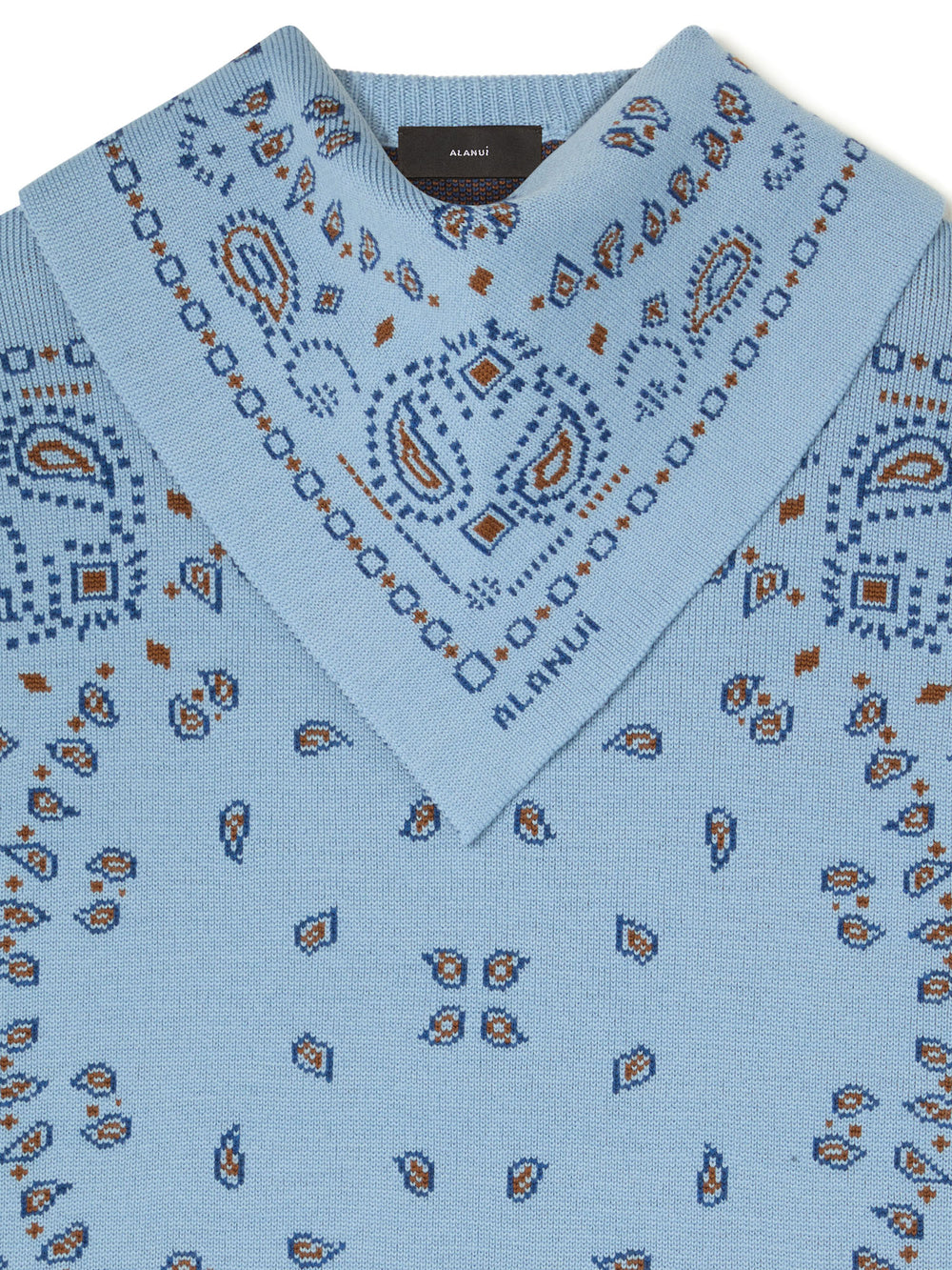 Bandana Jacquard Sweater
