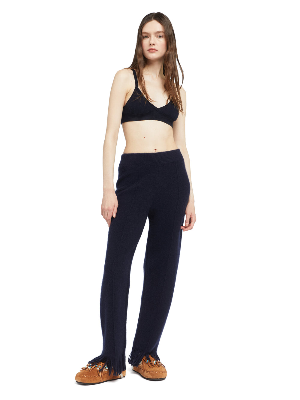 Alanui-Pants & Shorts-Woman-Midnight Blue-LWHG001E26KNI001-2
