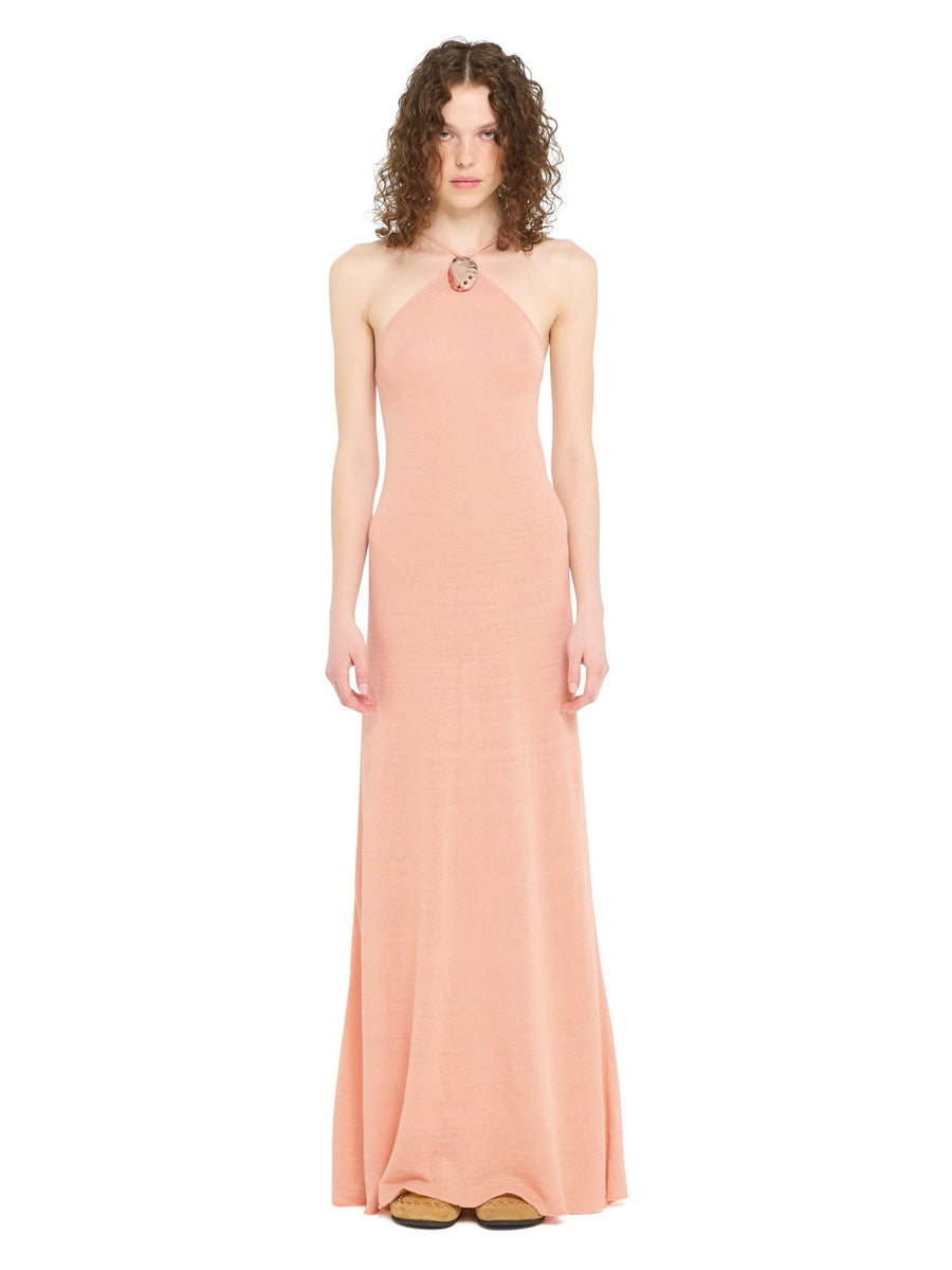 Mermaid Inside Halter Neck Dress
