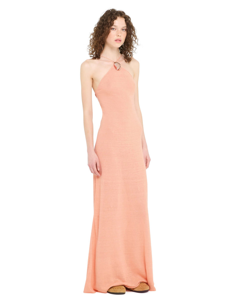 Mermaid Inside Halter Neck Dress