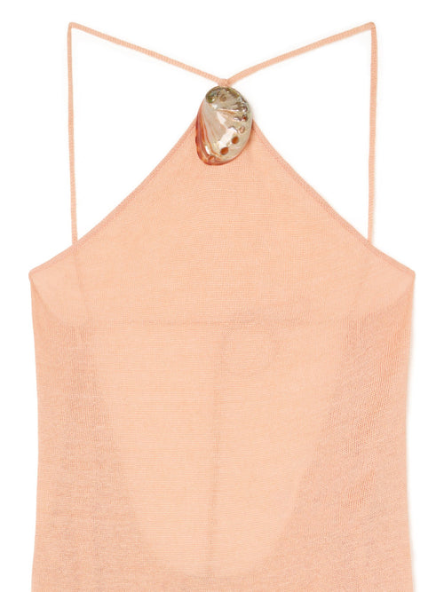 Mermaid Inside Halter Neck Dress