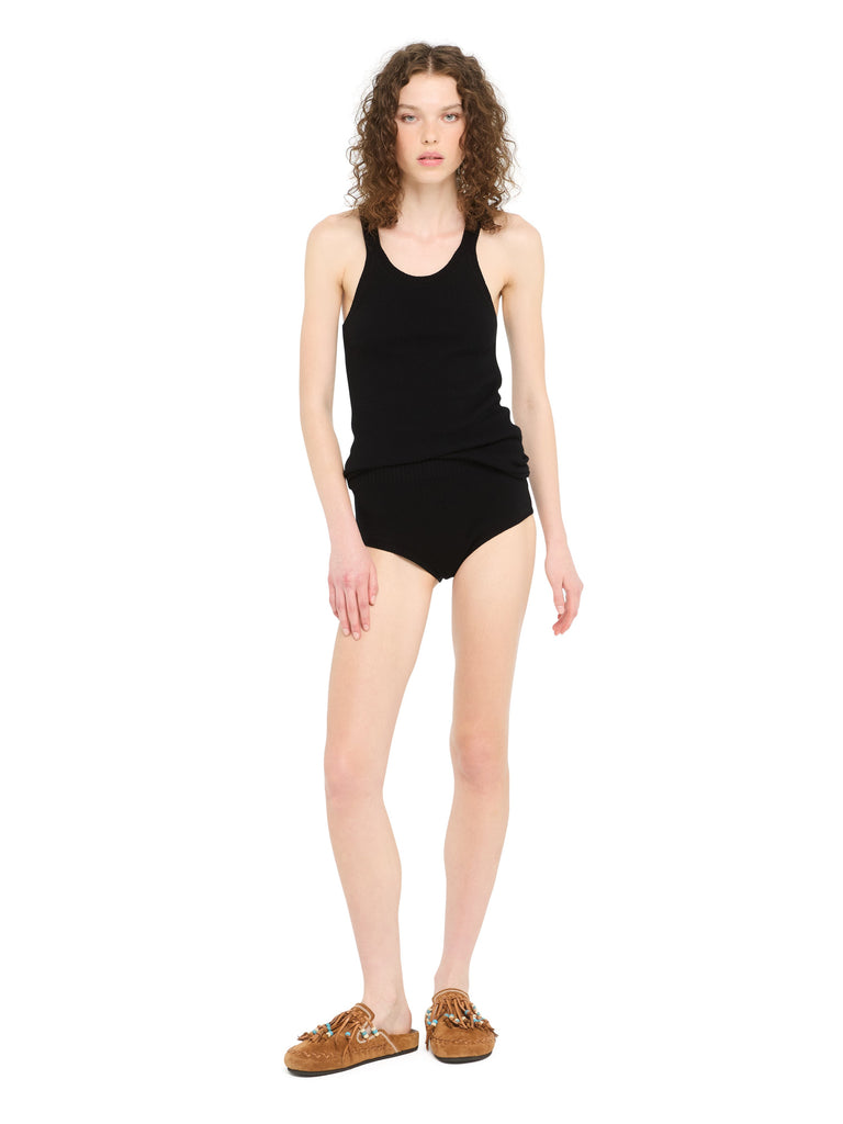 Alanui-Pants & Shorts-Women-Black-LWHM020R26KNI001-1