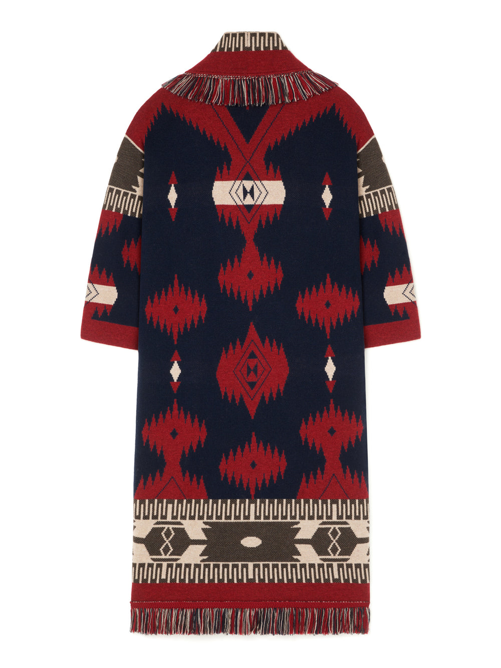 Alanui-Coats & Jackets-Woman-Charcoal/Russet Red-LWHQ003E26KNI001-3