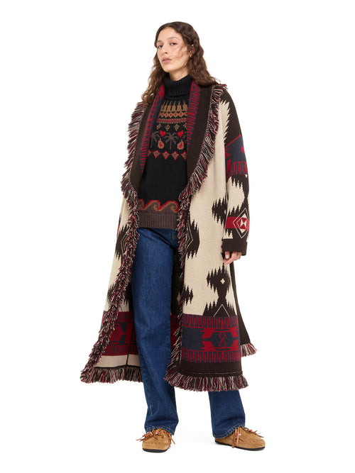 Icon Jacquard Coat