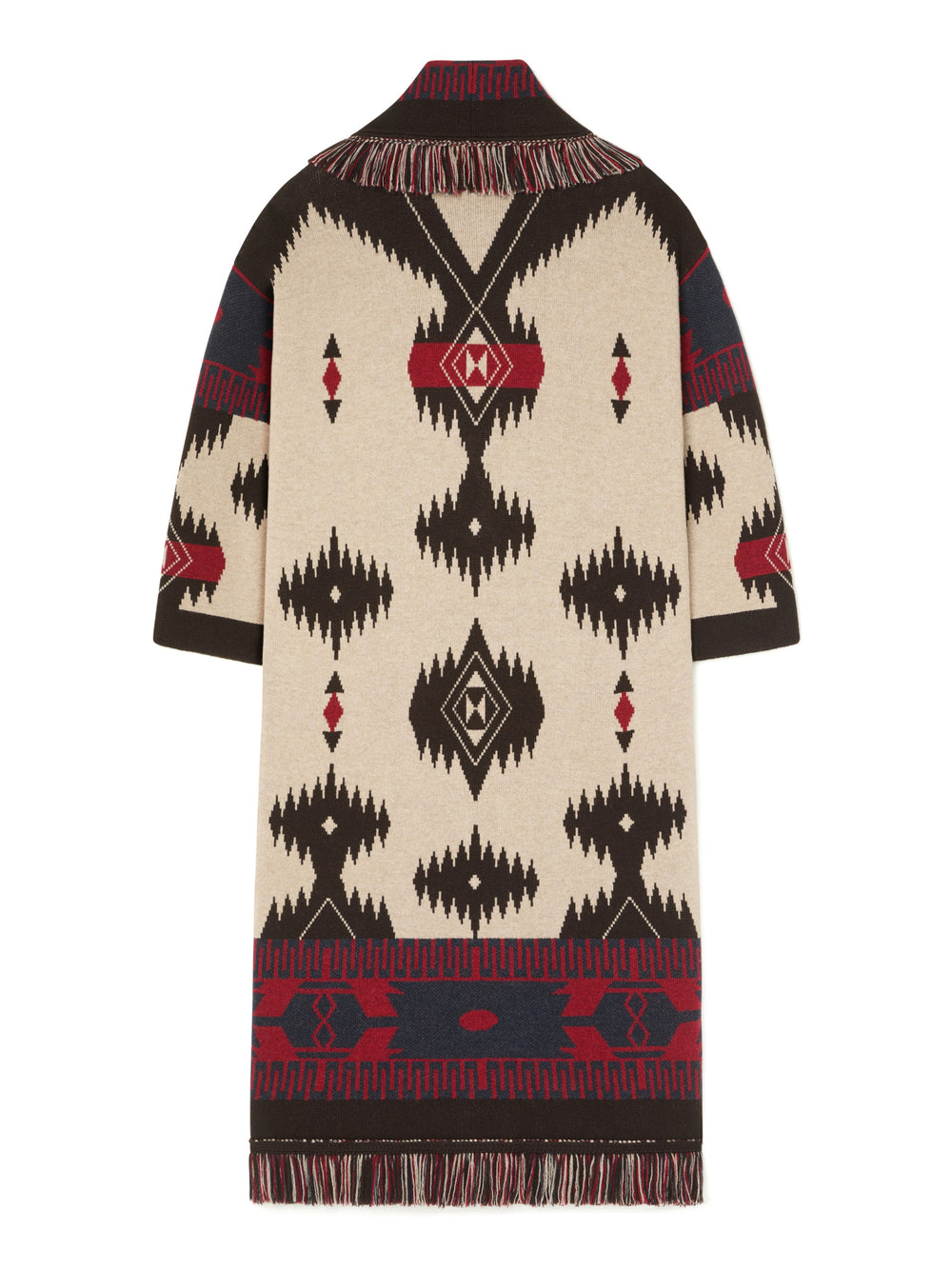 Alanui-Coats & Jackets-Woman-Canvas/Coffee-LWHQ003E26KNI001-3