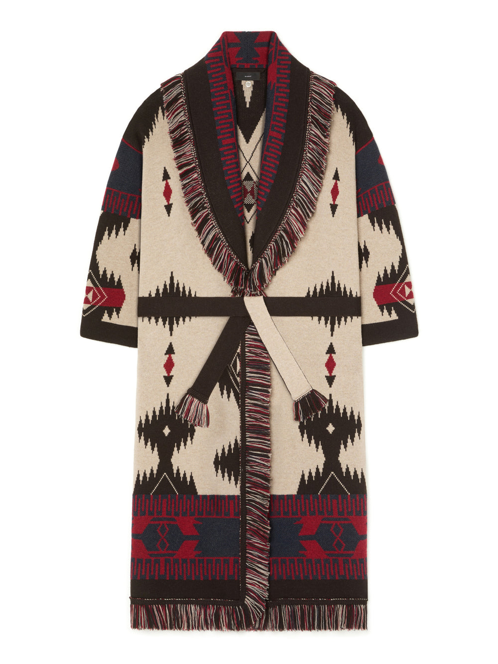 Alanui-Coats & Jackets-Woman-Canvas/Coffee-LWHQ003E26KNI001-5