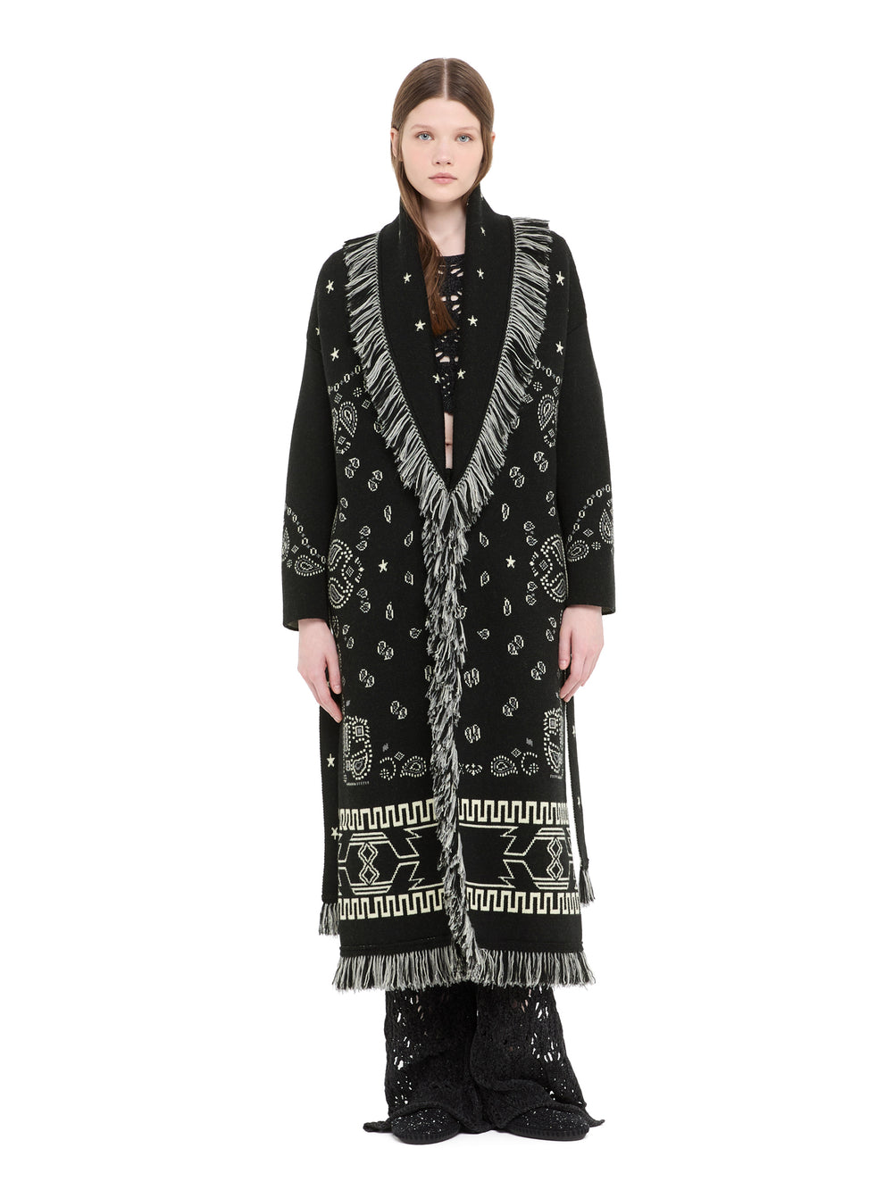 Bandana Jacquard Coat