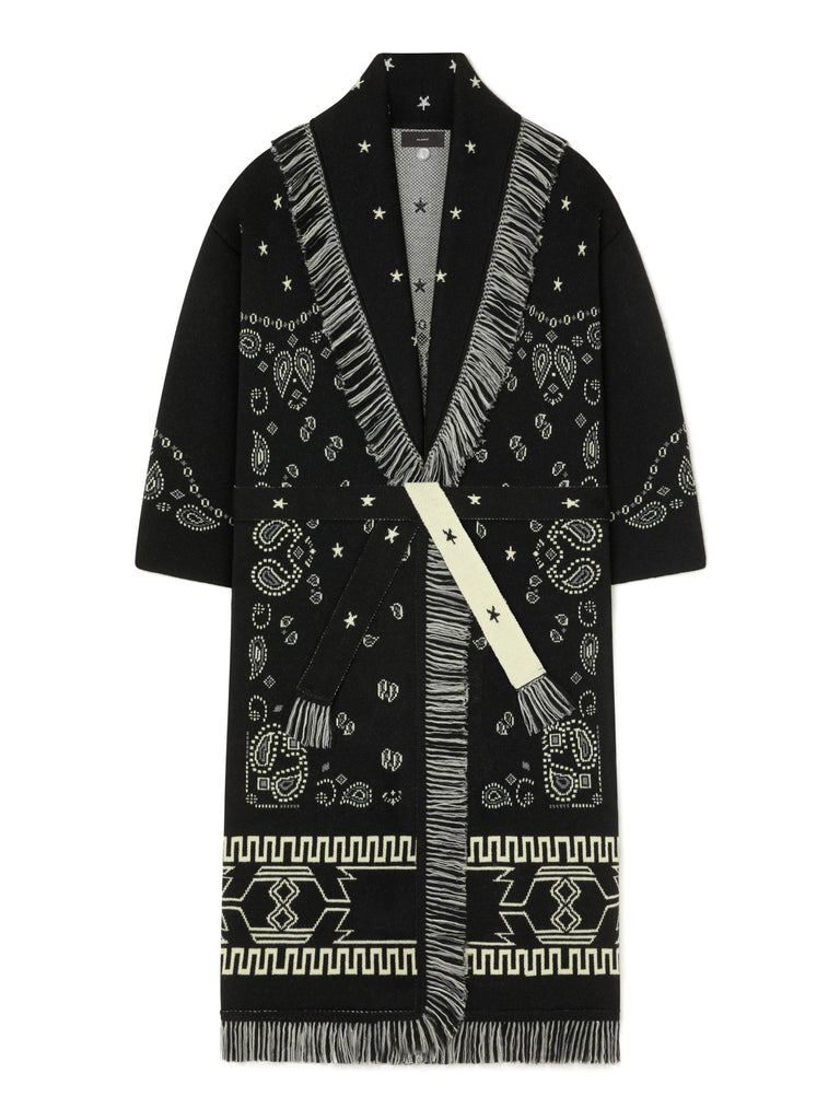 Bandana Jacquard Coat