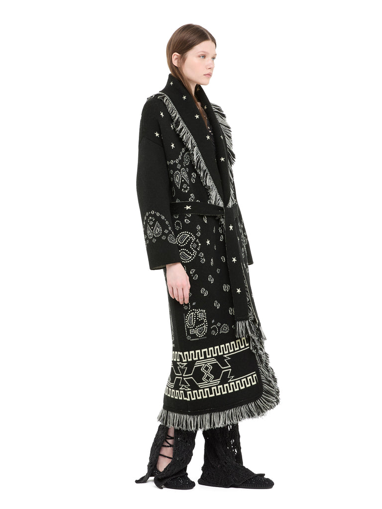 Bandana Jacquard Coat