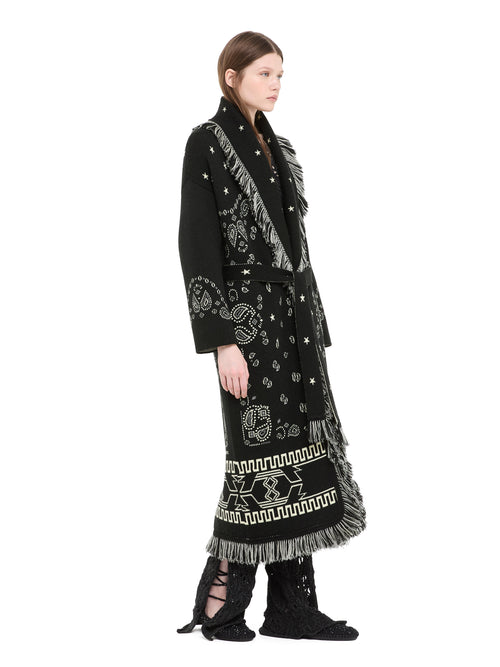 Bandana Jacquard Coat