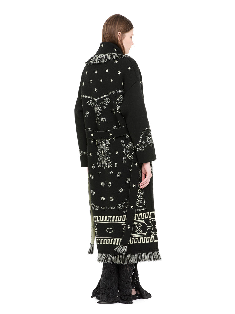 Bandana Jacquard Coat