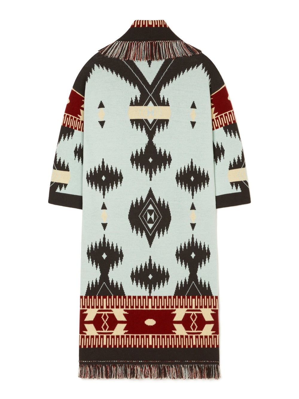 Alanui-Coats & Jackets-Woman-Wave/Sandal Wood-LWHQ003R26 KNI001-3