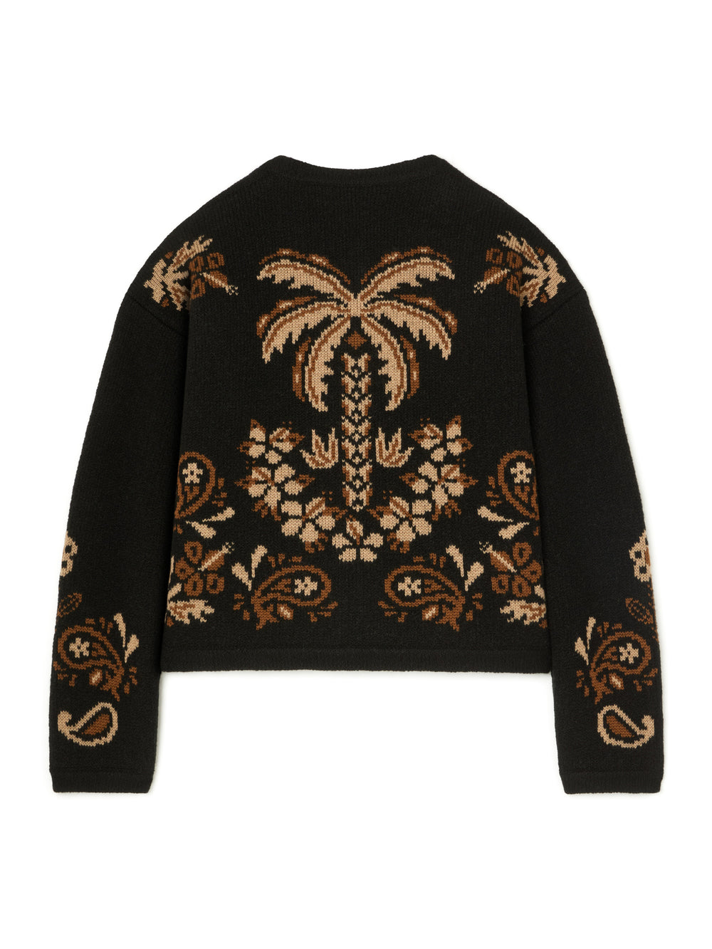 Alanui-Coats & Jackets-Woman-Black/Camel-LWHQ032E26KNI002-3