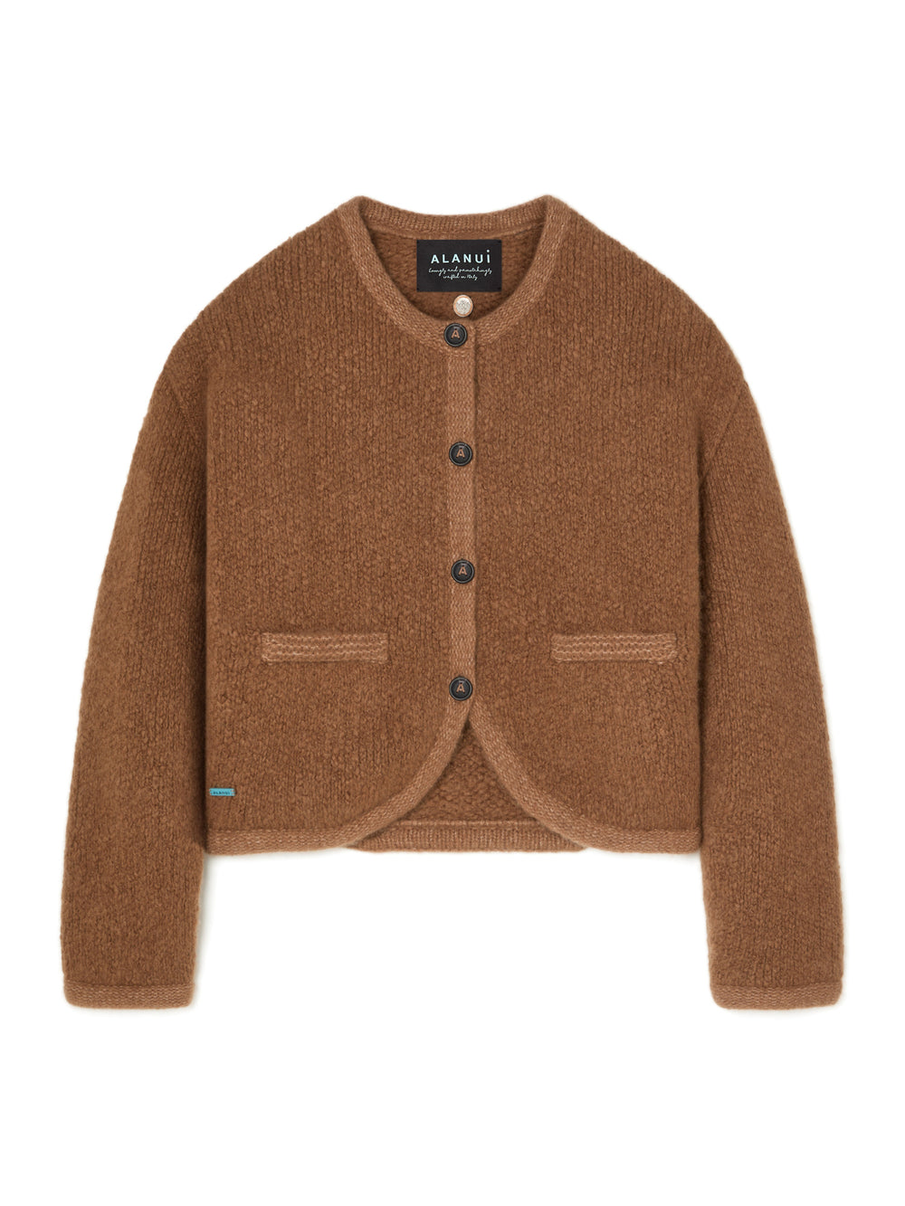 Alanui-Coats & Jackets-Woman-Luli Brown-LWHQ036E26KNI001