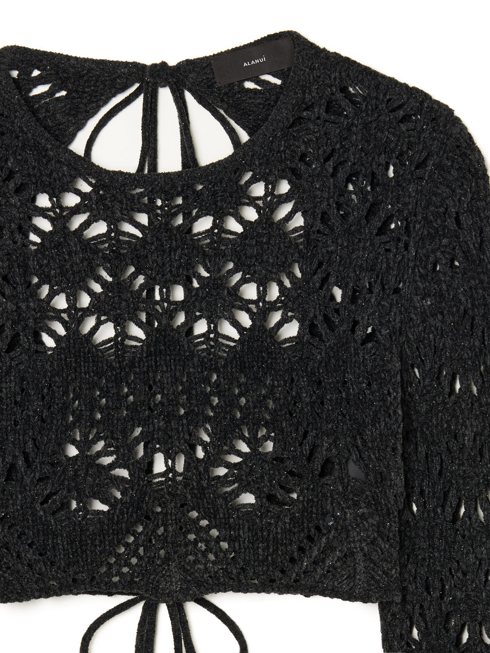 Alanui-Tops & Shirts-Woman-Charcoal-LWHT001E26KNI002-7