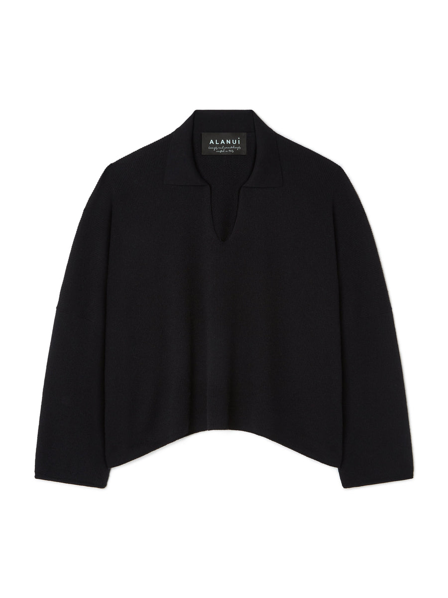 Alanui-Tops & Shirts-Women-Black-LWHV002R26KNI001-2