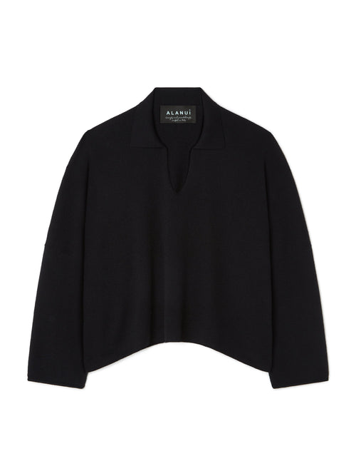 Alanui-Tops & Shirts-Women-Black-LWHV002R26KNI001-2