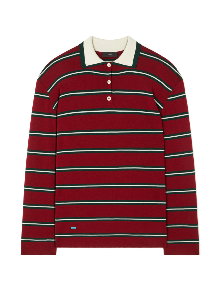 Alanui Rugby Club Double Collar Polo