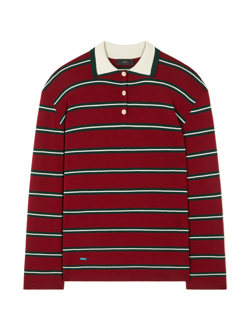 Alanui Rugby Club Double Collar Polo