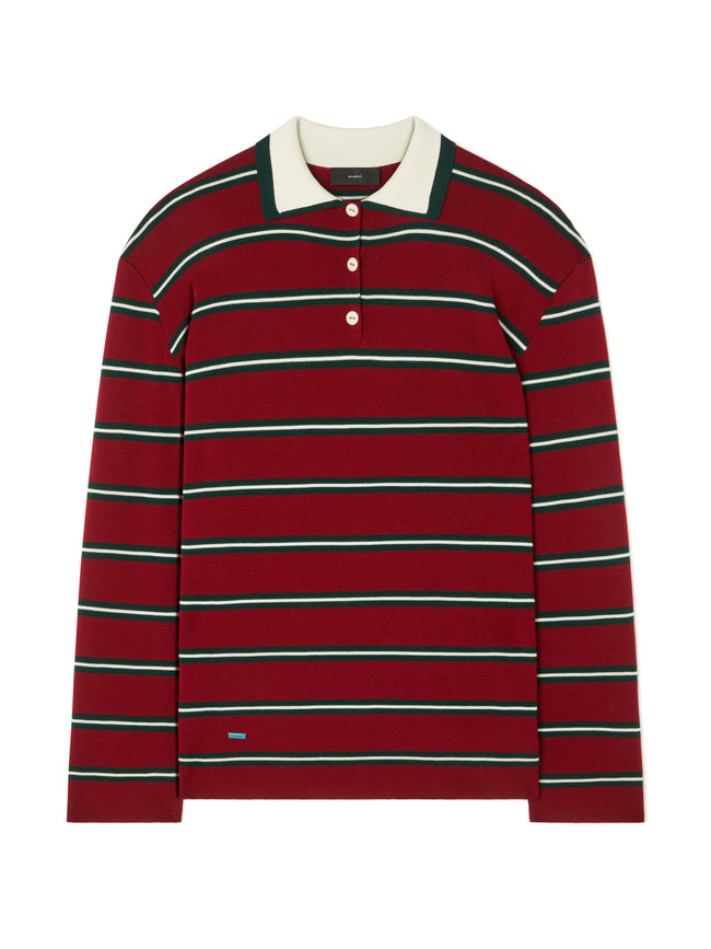 Alanui Rugby Club Double Collar Polo