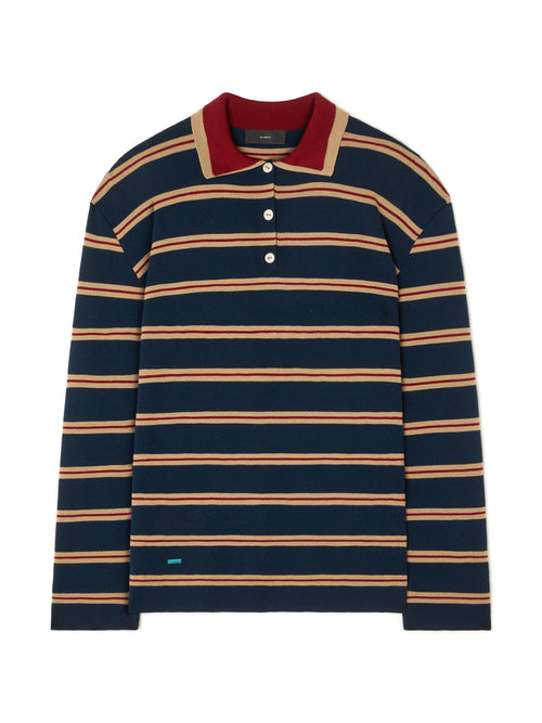 Alanui Rugby Club Double Collar Polo