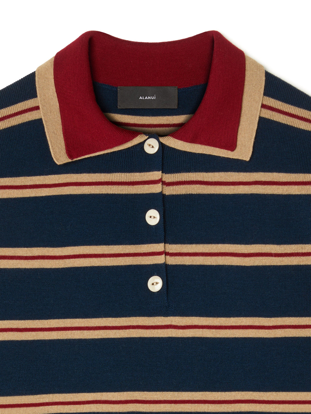 Alanui Rugby Club Double Collar Polo