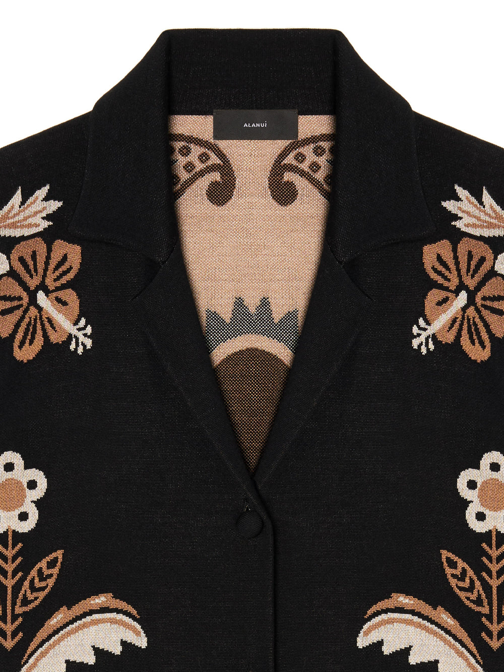 Alanui-Tops & Shirts-Woman-Black/Camel-LWHY001E26KNI001-7