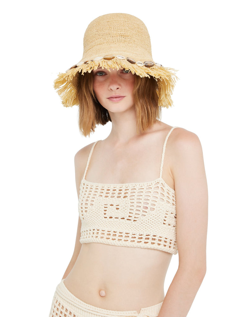 Chasing The Shadows Raffia Hat