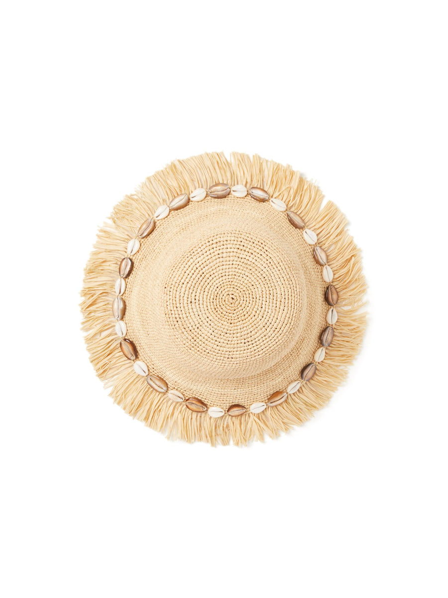 Chasing The Shadows Raffia Hat
