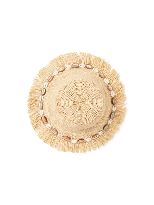 Chasing The Shadows Raffia Hat