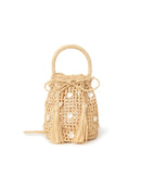 Precious Moments Raffia Satchel Bag