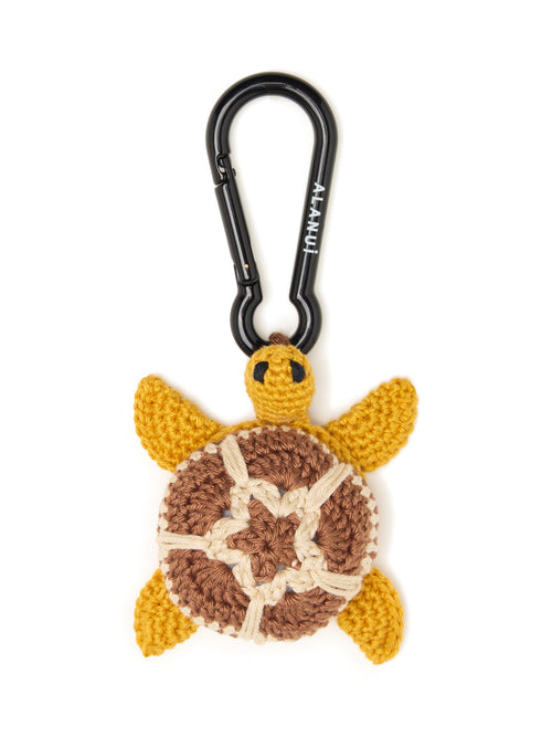 Handmade Turtle Crochet Key Holder