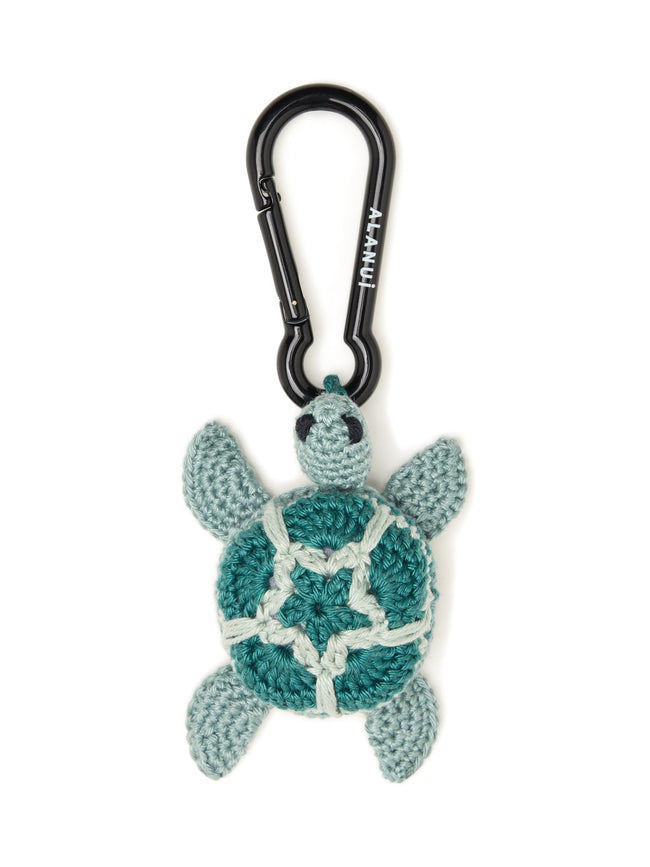 Handmade Turtle Crochet Key Holder