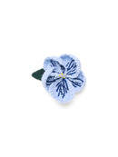 Hibiscus Embroidered Brooch