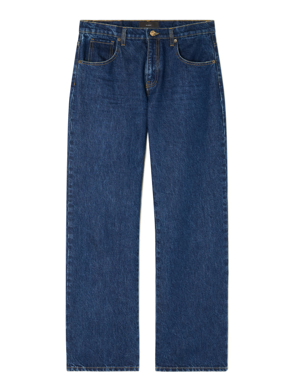 Alanui-Pants & Shorts-Woman-Medium Wash Denim-LWYA019E26DEN002