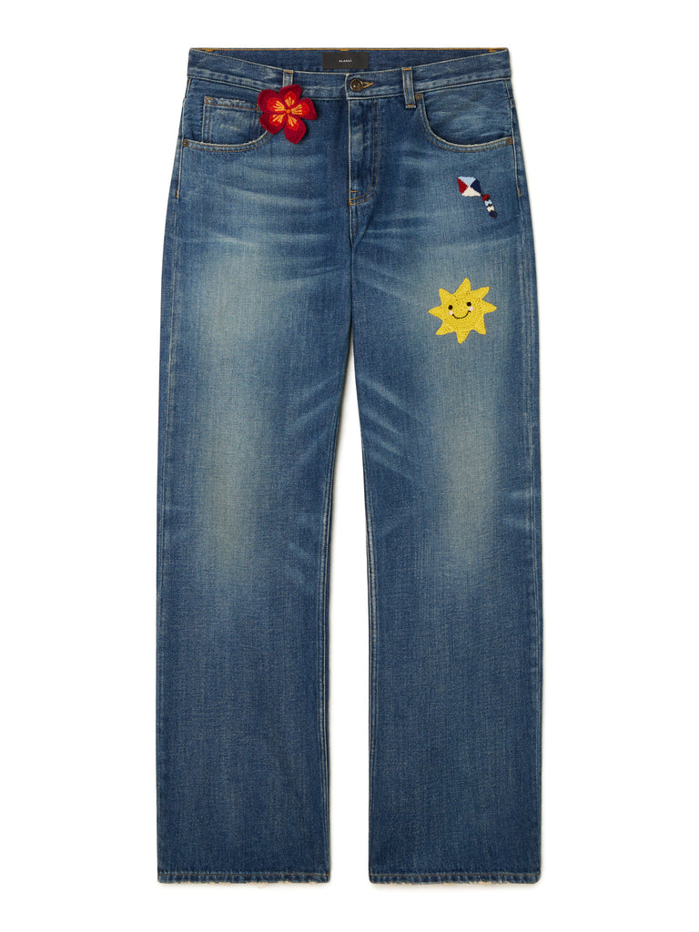 Casa Alanui' Regular Denim Pants