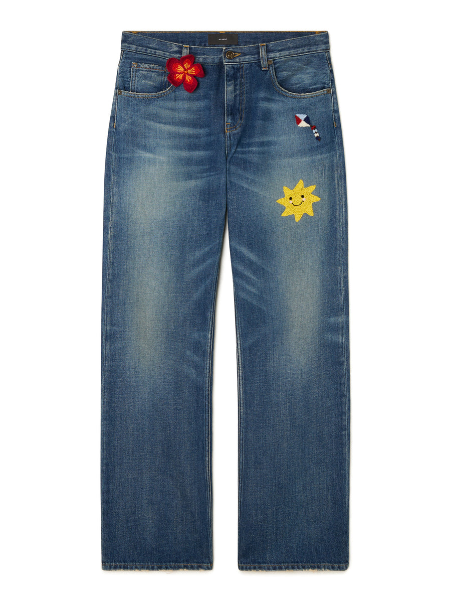 Casa Alanui' Regular Denim Pants