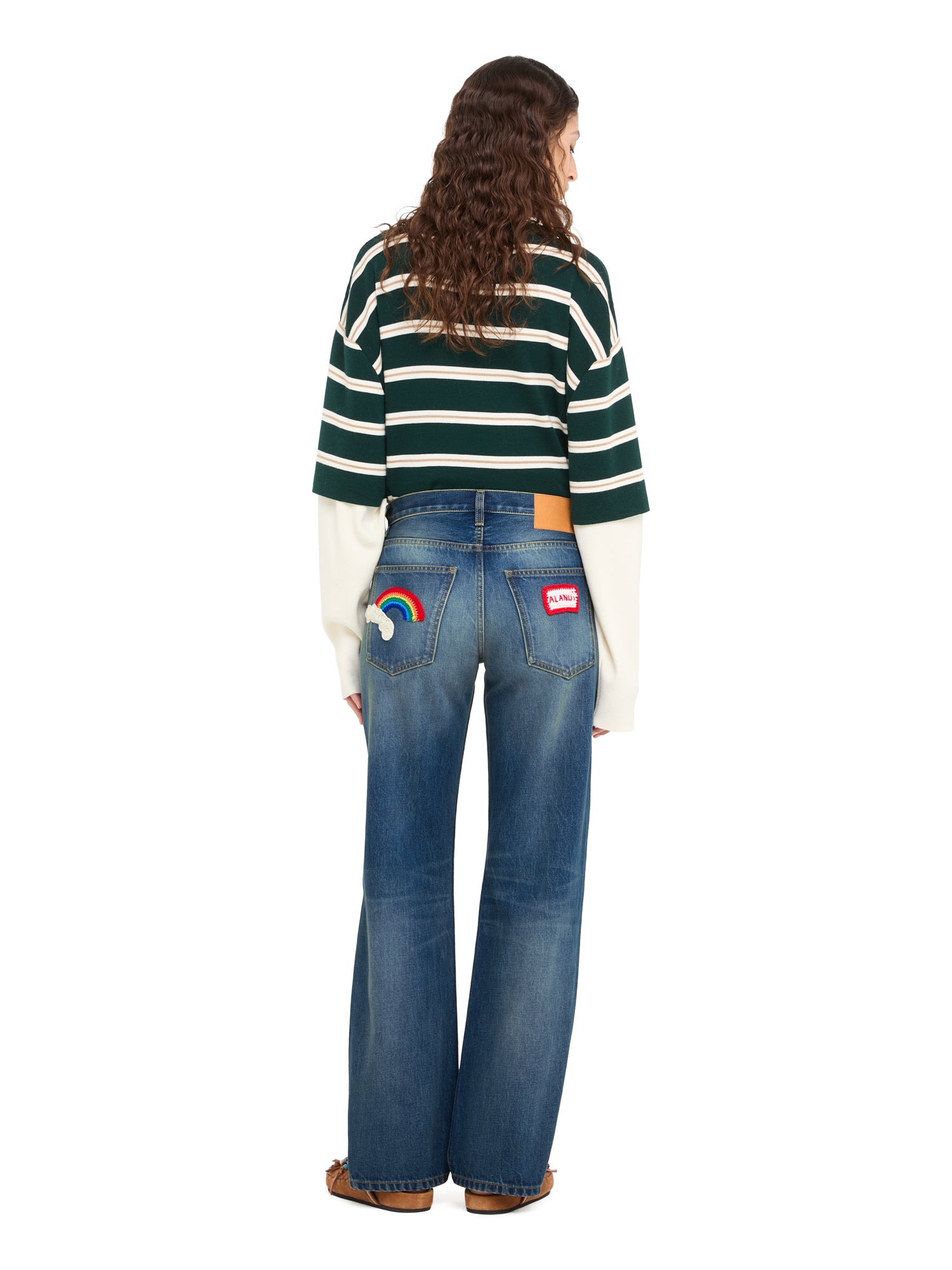 Casa Alanui' Regular Denim Pants