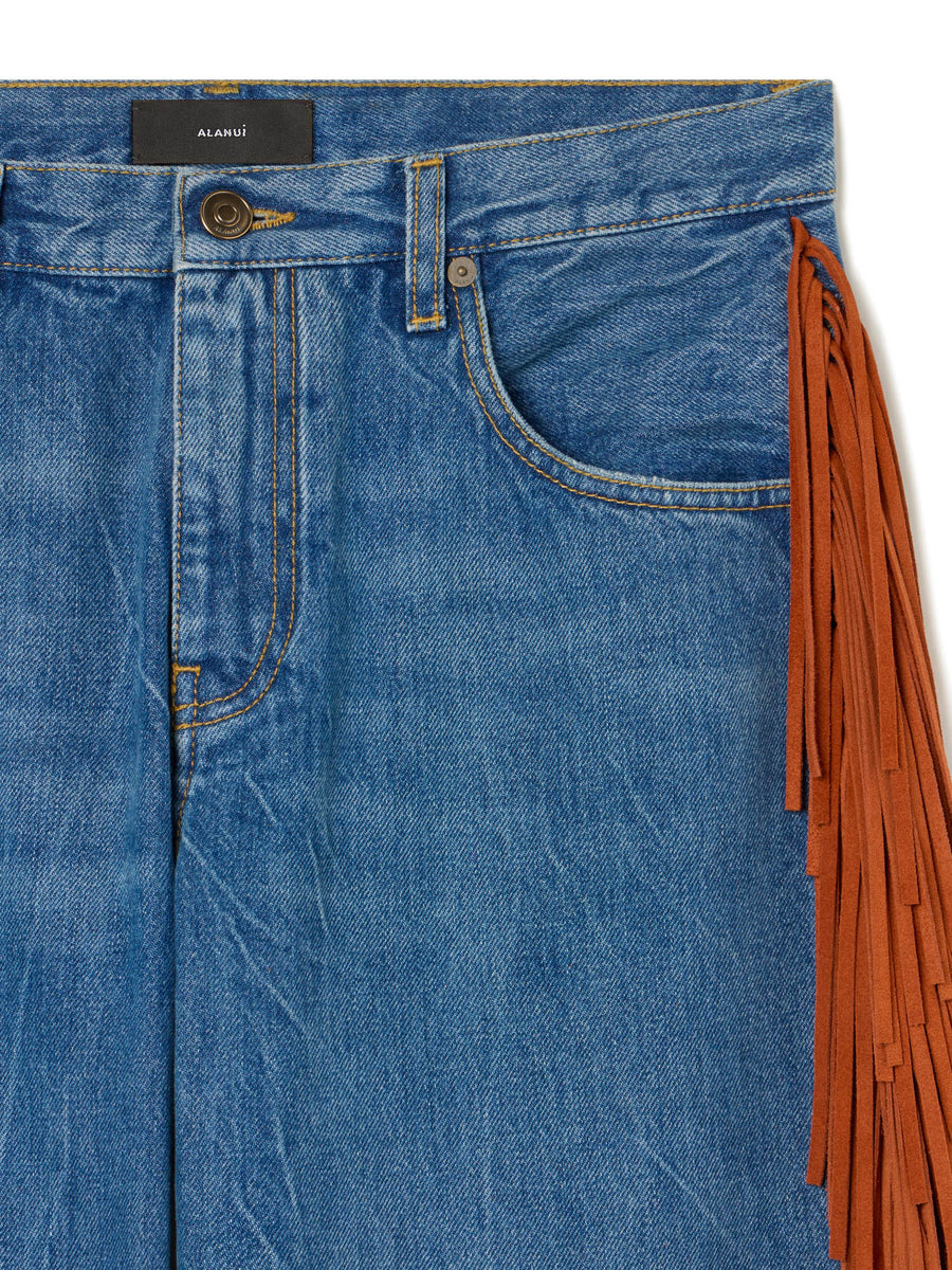 Golden Dusk Denim Pants