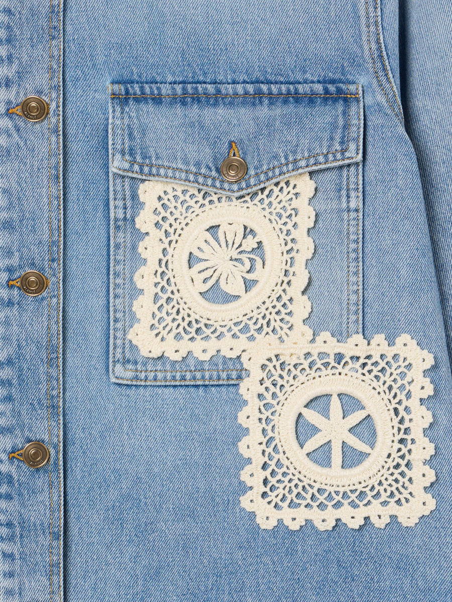 Island’S Diary Denim Overshirt