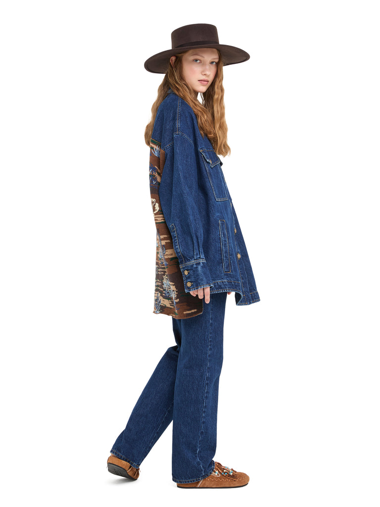 Tex-Hawaii Roundtrip Denim Overshirt