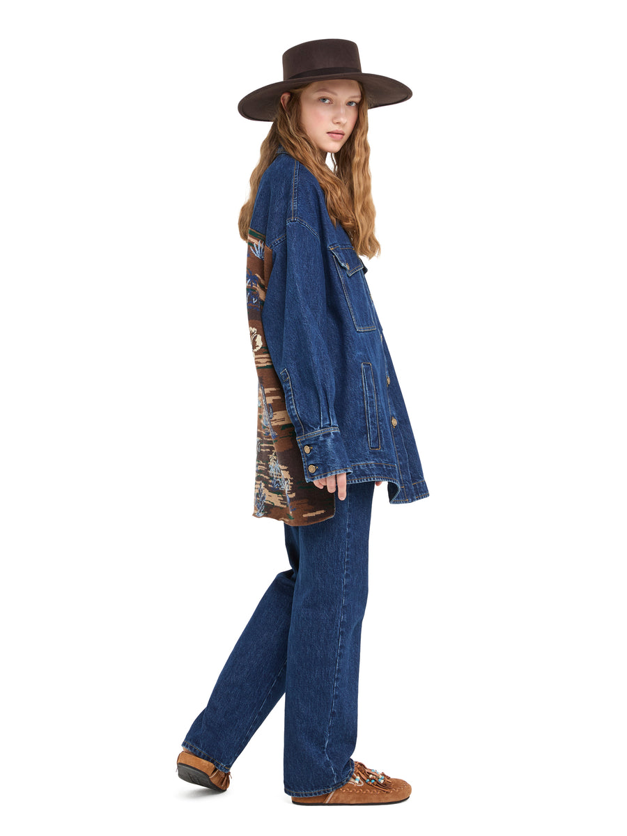Tex-Hawaii Roundtrip Denim Overshirt