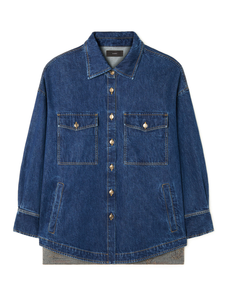 Tex-Hawaii Roundtrip Denim Overshirt