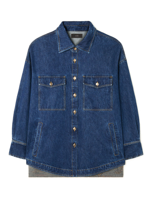Tex-Hawaii Roundtrip Denim Overshirt