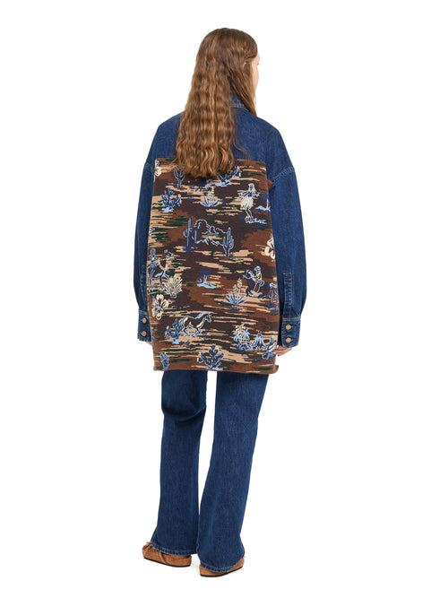Tex-Hawaii Roundtrip Denim Overshirt